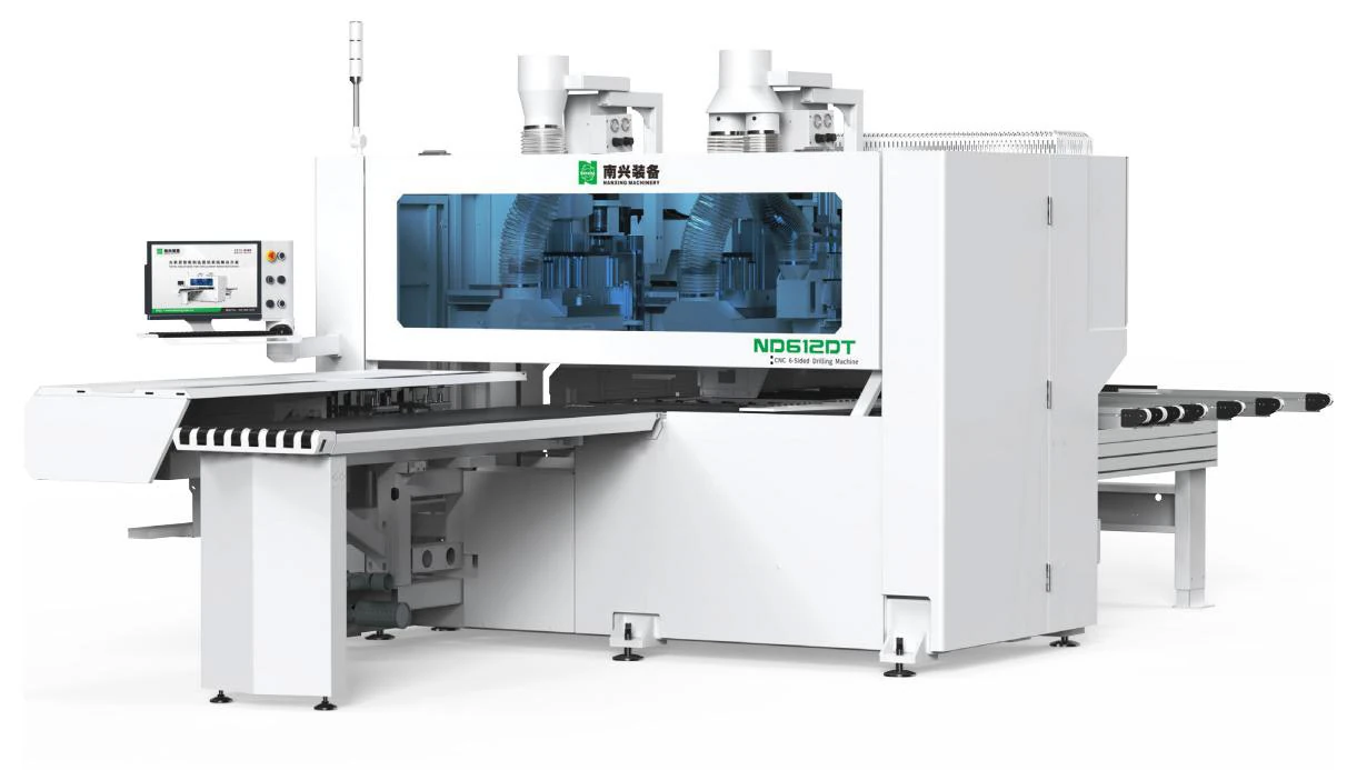 Сверлильно-присадочный центр с ЧПУ Nanxing ND612DT